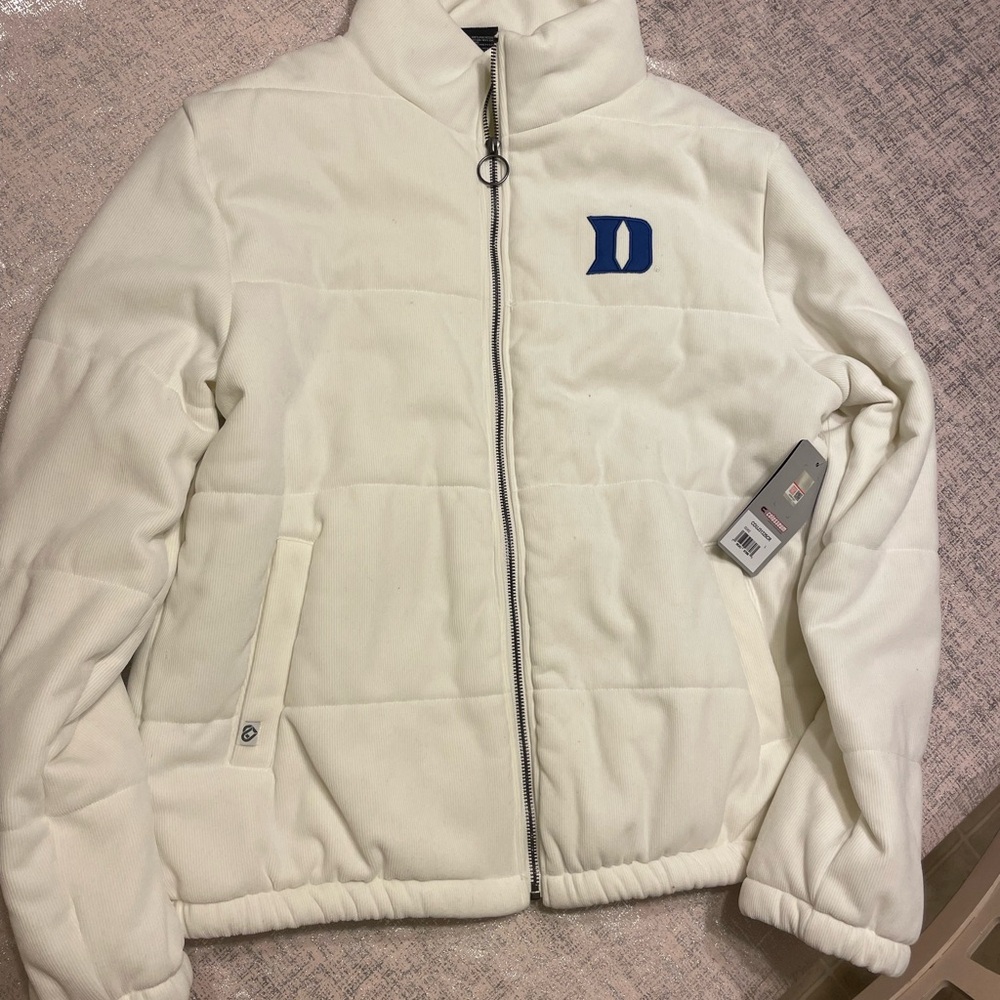 DUKE Colosseum White puffer jacket